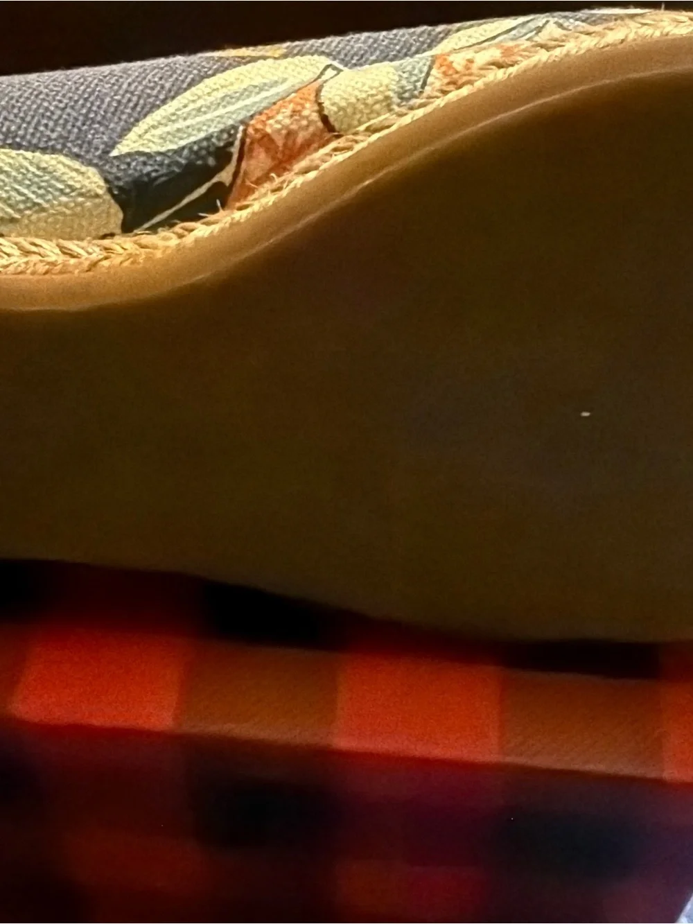 Tory Burch printed canvas